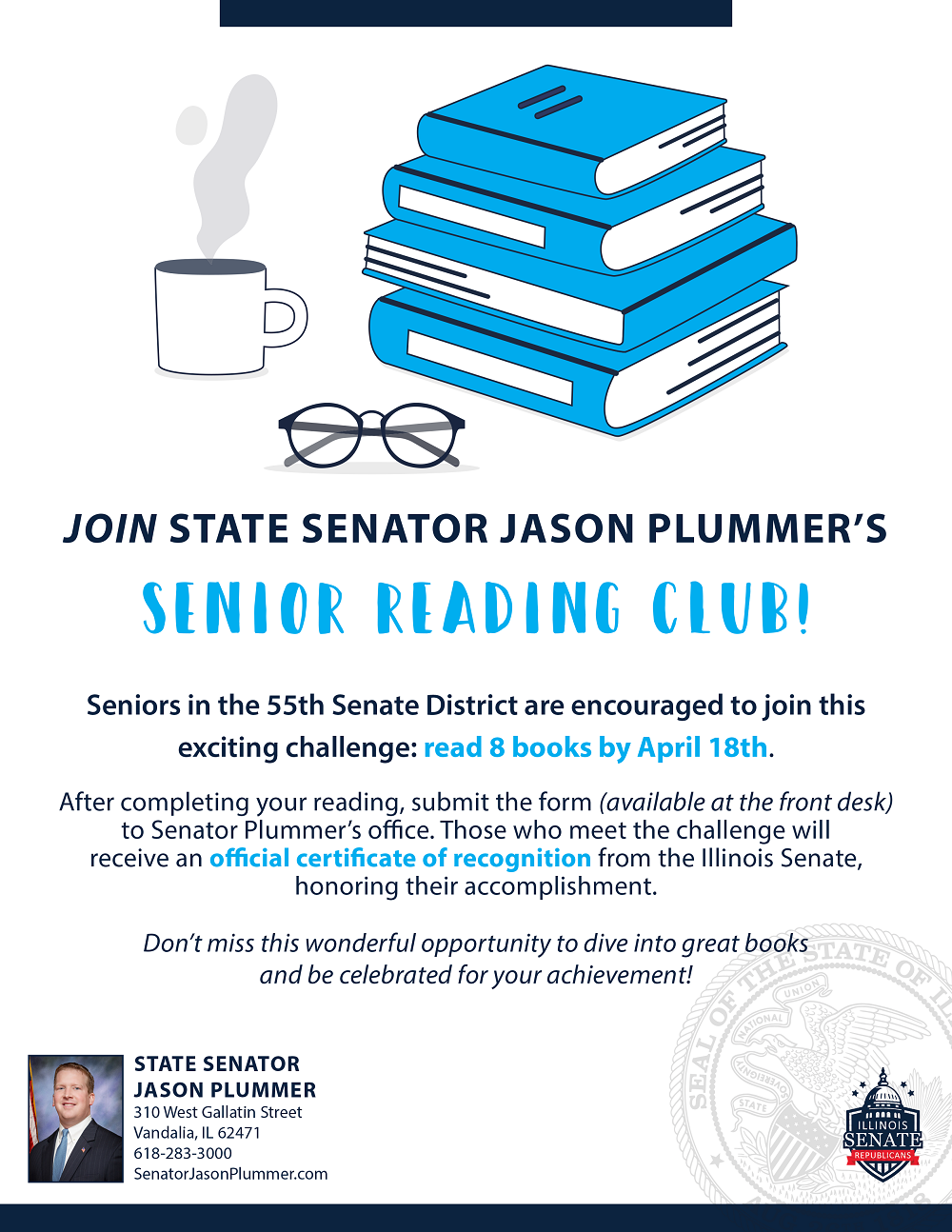 Senator Plummer’s Senior Reading Club