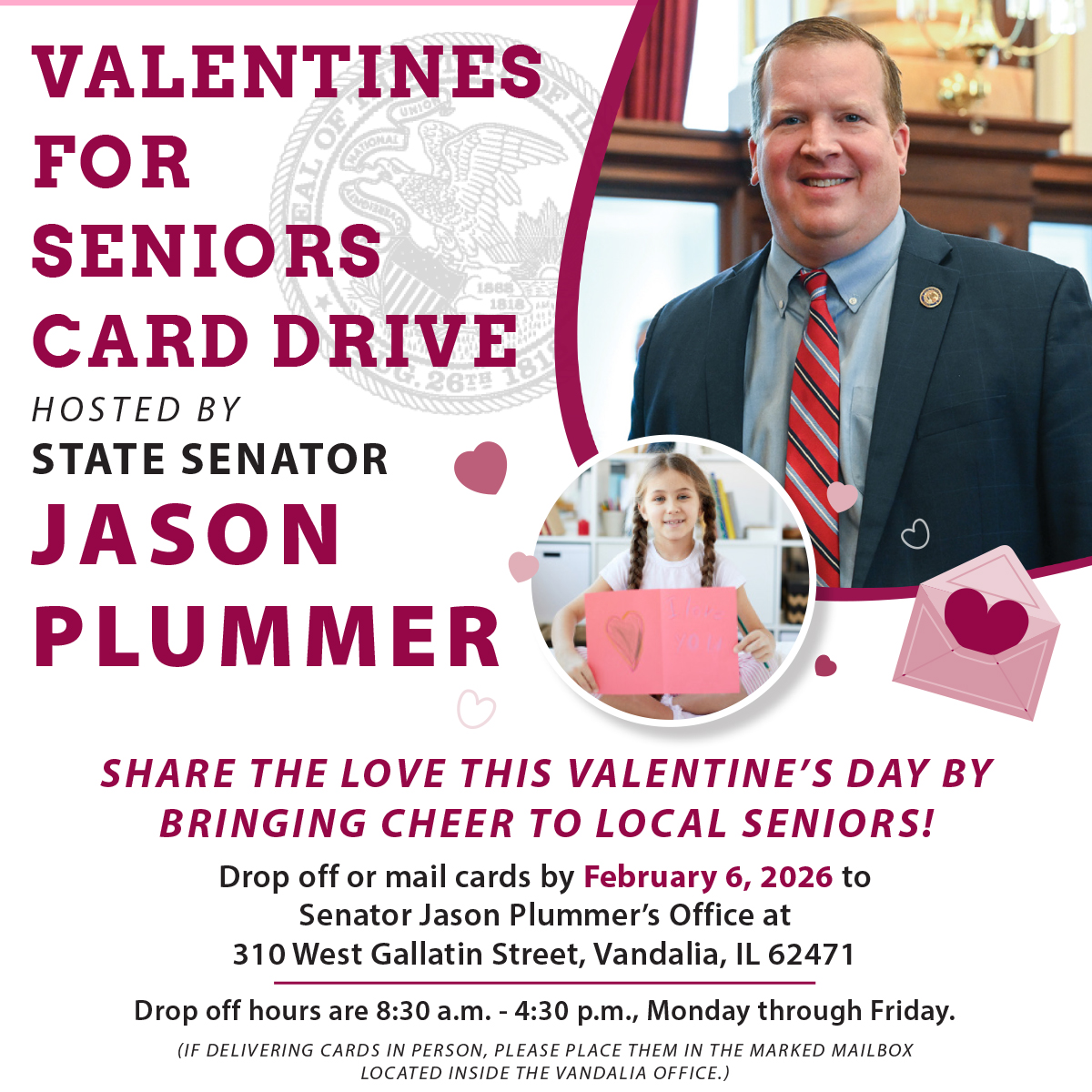 Valentine’s for Seniors Card Drive