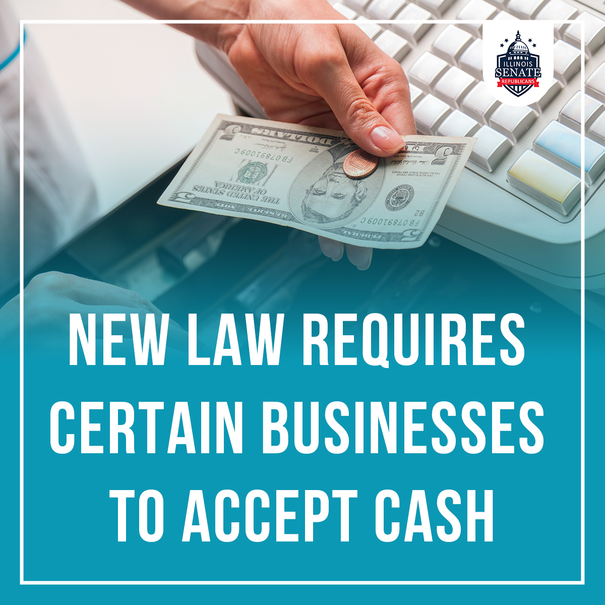 Graphic New Law Requires Certain Businesses to Accept Cash