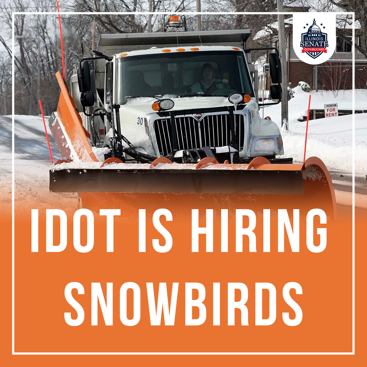 IDOT Is Hiring Snowbirds!