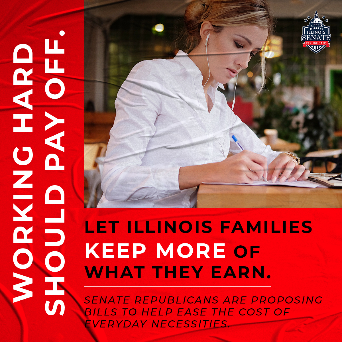 Senate Republicans Seek to Provide Relief for Working Families